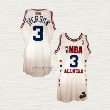 Maglia Allen Iverson NO 3 All Star 2003 Bianco