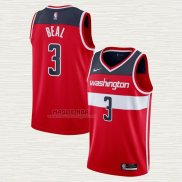 Maglia Bradley Beal NO 3 Washington Wizards Icon Rosso