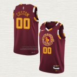 Maglia Cleveland Cavaliers Personalizzate Citta 2021-22 Rosso