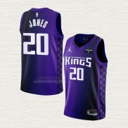 Maglia Colby Jones NO 20 Sacramento Kings Statement 2023-24 Viola