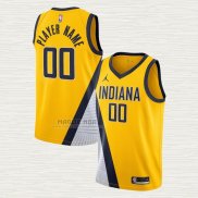 Maglia Indiana Pacers Personalizzate Statement Giallo