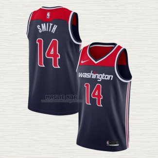 Maglia Ish Smith NO 14 Washington Wizards Statement Blu