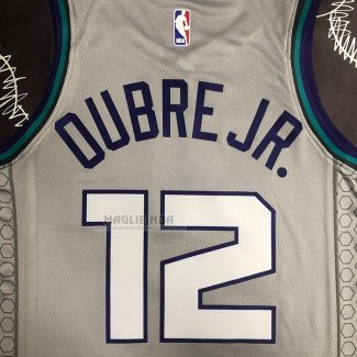 Maglia Kelly Oubre JR. NO 12 Charlotte Hornets Icon 2020-21 Verde