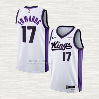 Maglia Kessler Edwards NO 17 Sacramento Kings Association 2023-24 Bianco