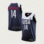 Maglia Khris Middleton USA 2019 FIBA Basketball World Cup Blu