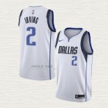 Maglia Kyrie Irving NO 2 Dallas Mavericks Association 2022-23 Bianco