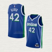 Maglia Maxi Kleber NO 42 Dallas Mavericks Citta 2022-23 Blu