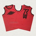 Maglia Michael Jordan NO 23 Wings Special Rosso