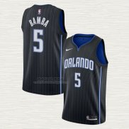 Maglia Mohamed Bamba NO 5 Orlando Magic Icon 2019-20 Nero