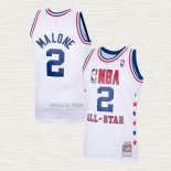 Maglia Moses Malone NO 2 All Star 1985 Bianco