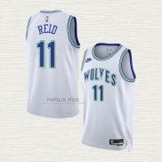 Maglia Naz Reid NO 11 Minnesota Timberwolves Classic 2023-24 Bianco