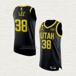 Maglia Saben Lee NO 38 Utah Jazz Statement Autentico 2022-23 Nero