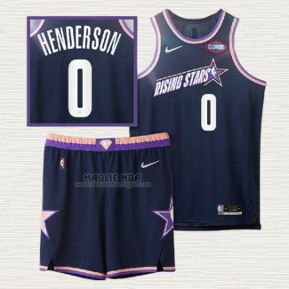 Maglia Scoot Henderson NO 0 2022 Rising Star Payton Blu