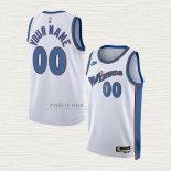 Maglia Washington Wizards Personalizzate Classic 2022-23 Bianco