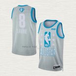 Maglia Zach LaVine NO 8 Chicago Bulls All Star 2022 Grigio