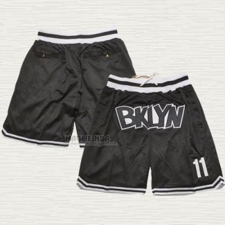 Pantaloncini Kyrie Irving Brooklyn Nets Just Don Nero