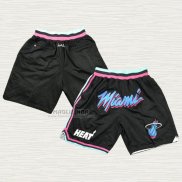 Pantaloncini Miami Heat Nero3