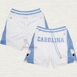 Pantaloncini NCAA North Carolina Tar Heels Bianco