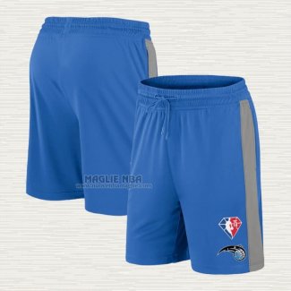 Pantaloncini Orlando Magic 75th Anniversary Blu