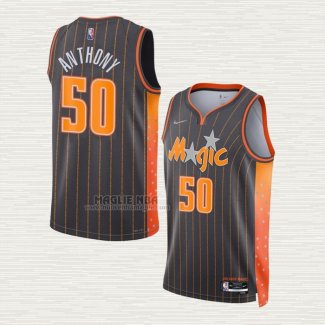 Maglia Cole Anthony NO 50 Orlando Magic Citta 2021-22 Marrone