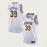 Maglia Dwight Howard NO 39 Los Angeles Lakers Association 2021-22 Bianco