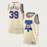 Maglia Dwight Howard NO 39 Philadelphia 76ers Earned 2020-21 Crema