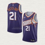 Maglia Keita Bates-Diop NO 21 Phoenix Suns Icon 2023-24 Viola