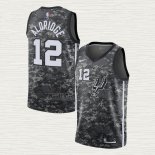 Maglia LaMarcus Aldridge NO 12 San Antonio Spurs Citta Camuffamento