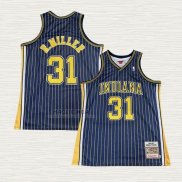 Maglia Reggie R.Miller NO 31 Indiana Pacers Mitchell & Ness 1994-95 Blu