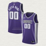 Maglia Sacramento Kings Personalizzate Icon Viola