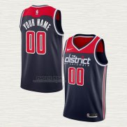 Maglia Washington Wizards Personalizzate Statement 2019-20 Blu2