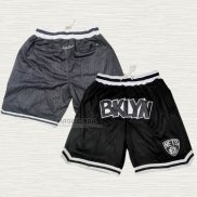 Pantaloncini Brooklyn Nets Just Don Nero