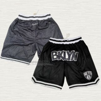 Pantaloncini Brooklyn Nets Just Don Nero