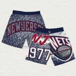 Pantaloncini Brooklyn Nets Mitchell & Ness 1977 Nero