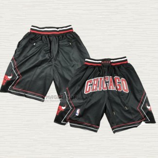 Pantaloncini Chicago Bulls Just Don Nero