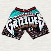 Pantaloncini Memphis Grizzlies Throwback Big Logo Verde