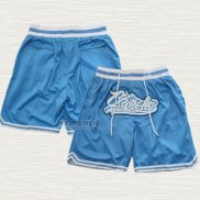 Pantaloncini NCAA North Carolina Just Don Tar Heels Blu