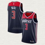 Maglia Bradley Beal NO 3 Washington Wizards Statement 2020-21 Blu