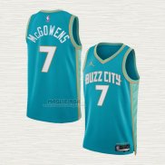 Maglia Bryce Mcgowens NO 7 Charlotte Hornets Citta 2023-24 Verde