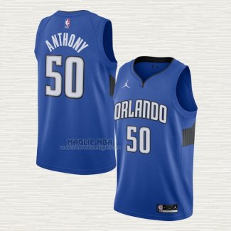 Maglia Cole Anthony NO 50 Orlando Magic Statement Blu