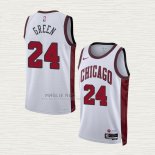 Maglia Javonte Green NO 24 Chicago Bulls Citta 2022-23 Bianco