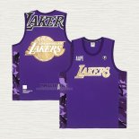 Maglia Los Angeles Lakers x AAPE Viola