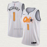 Maglia Tracy McGrady NO 1 Orlando Magic Citta 2020-21 Bianco