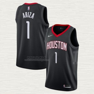 Maglia Trevor Ariza NO 1 Houston Rockets Statement Nero