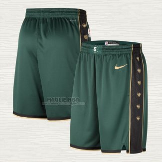 Pantaloncini Boston Celtics Citta 2022-23 Verde