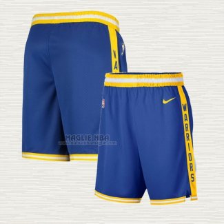 Pantaloncini Golden State Warriors Classic 2020-21 Blu