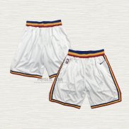 Pantaloncini Golden State Warriors Hardwood Classics 2019-20 Bianco