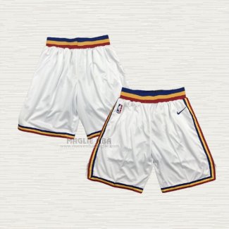 Pantaloncini Golden State Warriors Hardwood Classics 2019-20 Bianco