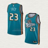 Maglia Jaden Ivey NO 23 Detroit Pistons Classic 2022-23 Verde