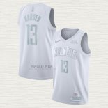 Maglia James Harden NO 13 Houston Rockets MVP Bianco